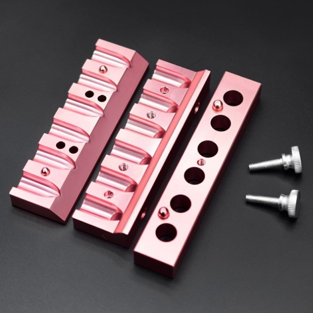 pink color cnc parts for Lipstick making